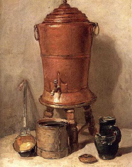 Jean Simeon Chardin The Copper Drinking Fountain Sweden oil painting art